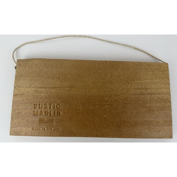 Rustic Marlin "Hello Pumpkin" Wood Wall Hanging - Picture 7 of 7